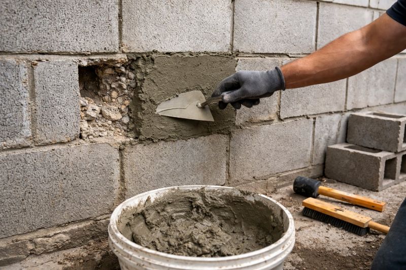 Block Wall Repair in Garland, TX