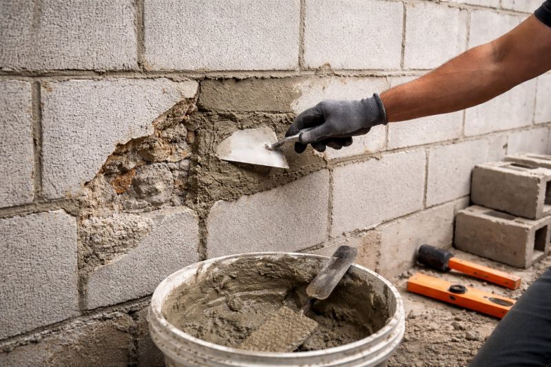 Block Wall Repair in Quinlan, TX