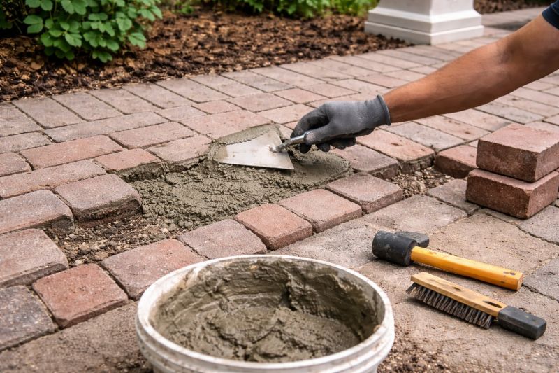 Brick Flatwork Repair in Royse City, TX