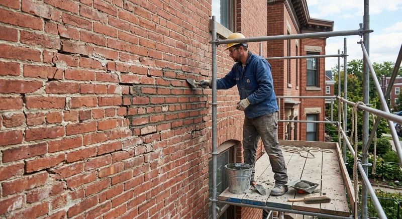 Brick Masonry Repair in Sachse, TX