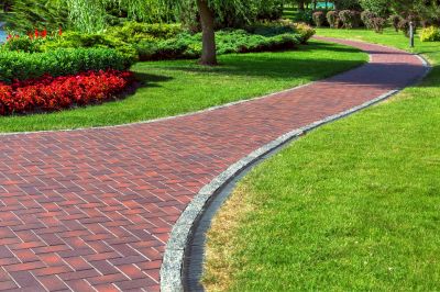 Brick Pathway Repair in Forney, TX