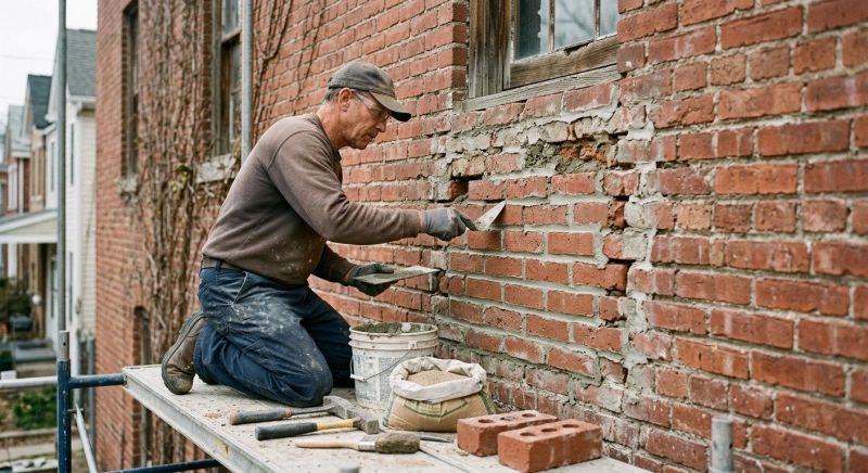 Brick Repair in Terrell, TX