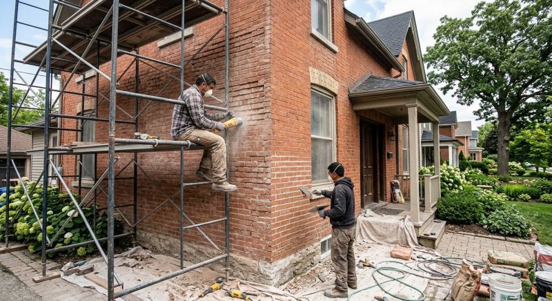 Brick Restoration in Quinlan, TX
