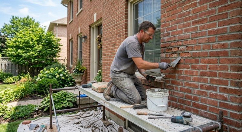 Brick Restoration in Richardson, TX
