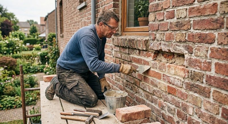 Brick Stairs Repair in Terrell, TX