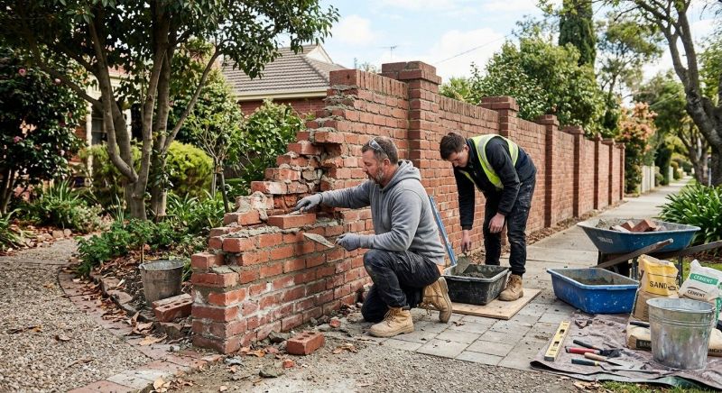 Brick Wall Repair in Nevada, TX