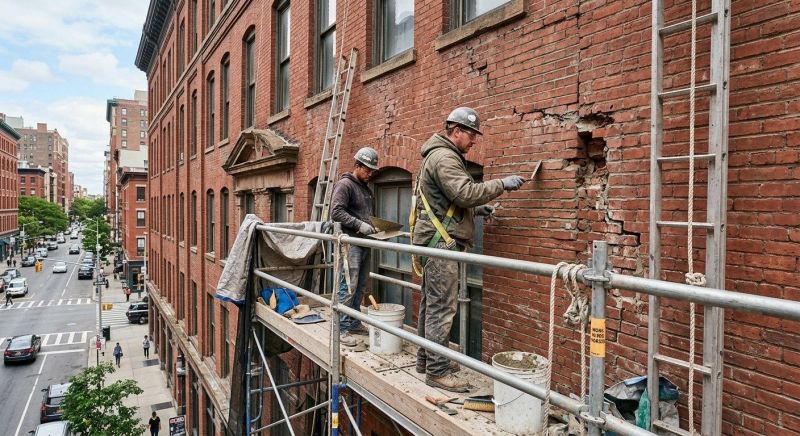 Commercial Masonry Repair in Forney, TX
