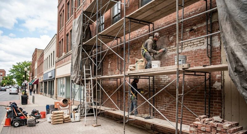 Commercial Masonry Repair in Sachse, TX