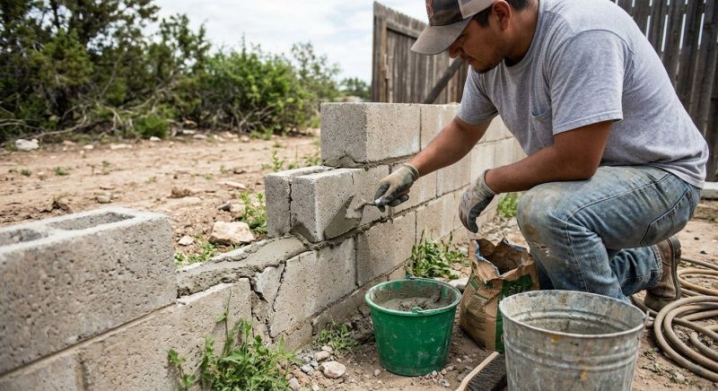 Concrete Block Repair in Rowlett, TX