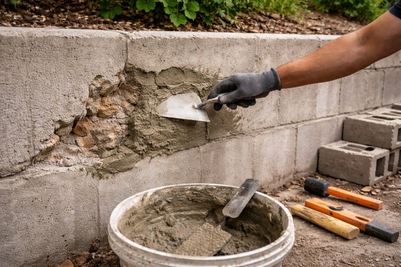 Retaining Wall Repair in Hutchins, TX
