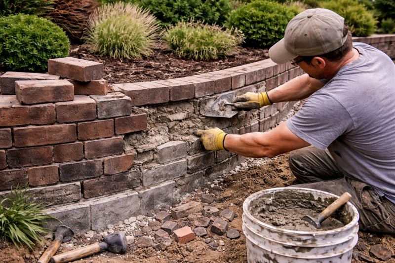 Retaining Wall Repair in Sunnyvale, TX