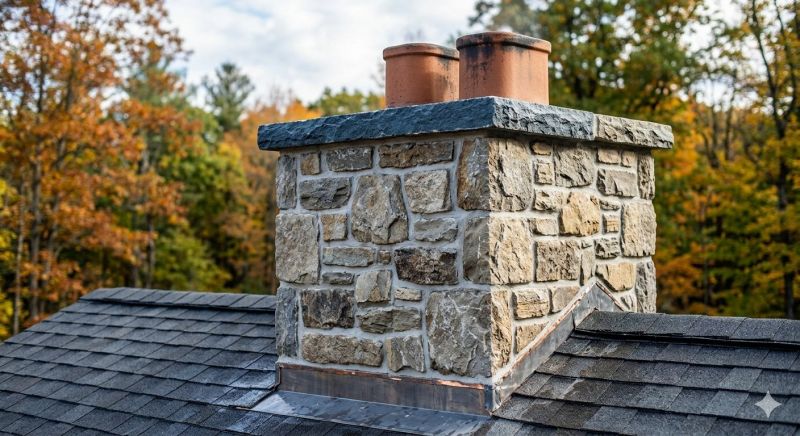Stone Chimney Installation in Dallas, TX
