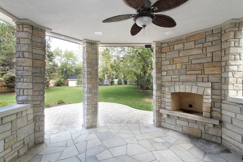 Stone Chimney Installation in Garland, TX
