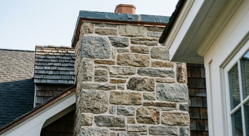 Stone Chimney Installation in Kaufman, TX