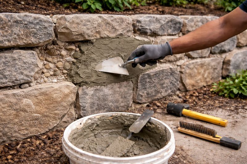 Stone Masonry Repair in Garland, TX