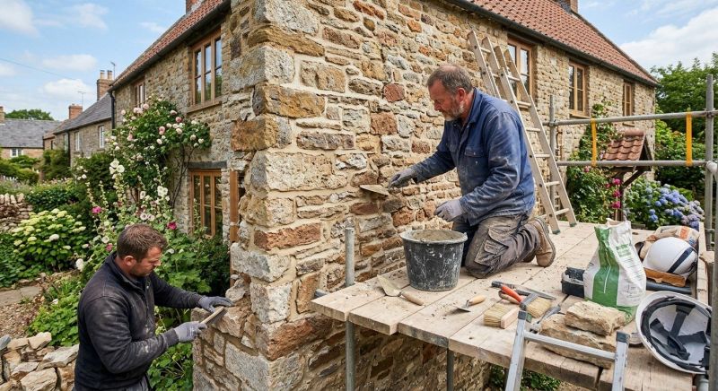 Stone Masonry Repair in Seagoville, TX