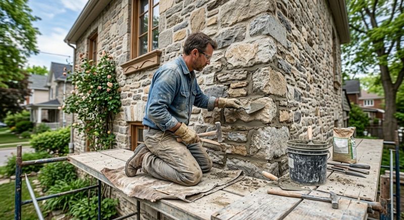 Stone Masonry Repair in Sunnyvale, TX