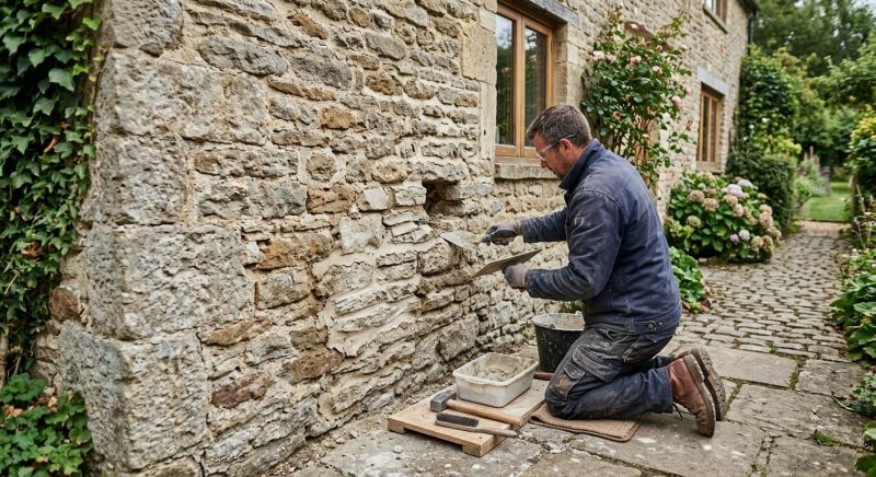 Stonework Repair in Forney, TX