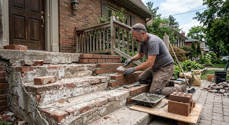 Stonework Repair in Royse City, TX