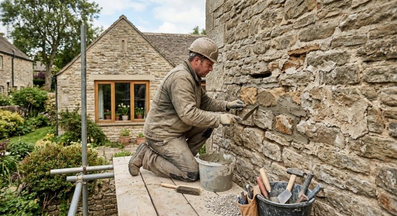 Stonework Repair in Sachse, TX