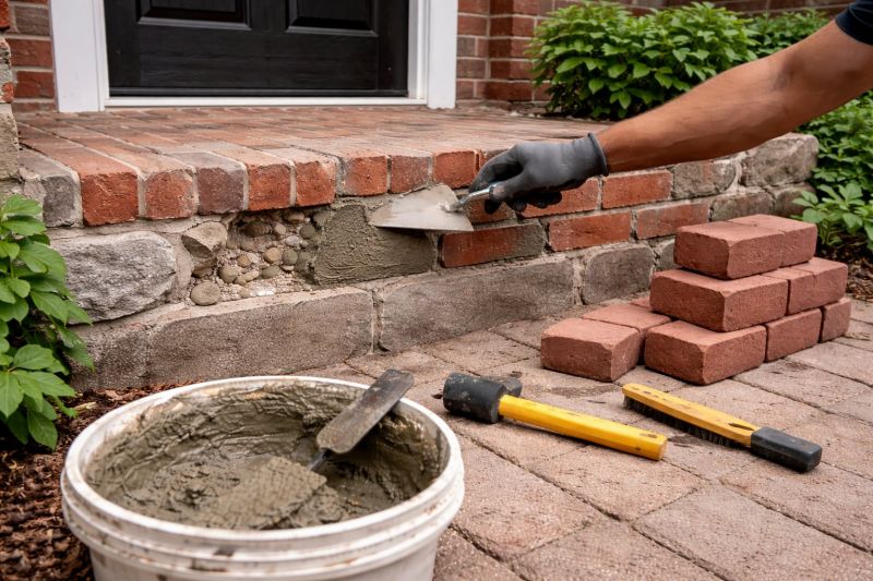 Stonework Repair in Sunnyvale, TX
